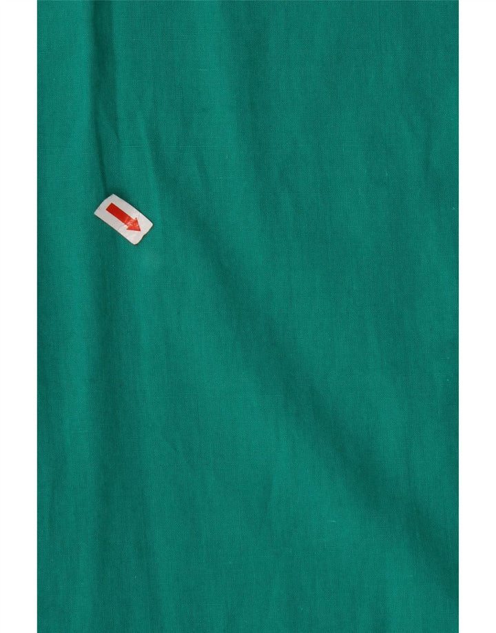 VINTAGE Ženska košulja bez rukava UK 12 srednje tirkizna