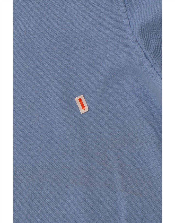 Vineyard Vines Ženska majica s kratkim izrezom s patentnim zatvaračem UK 10 Small Blue