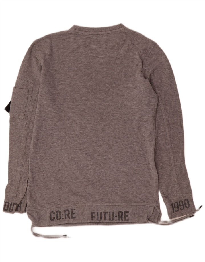 Jack & Jones muška majica s grafičkim motivima Mali sivi pamuk