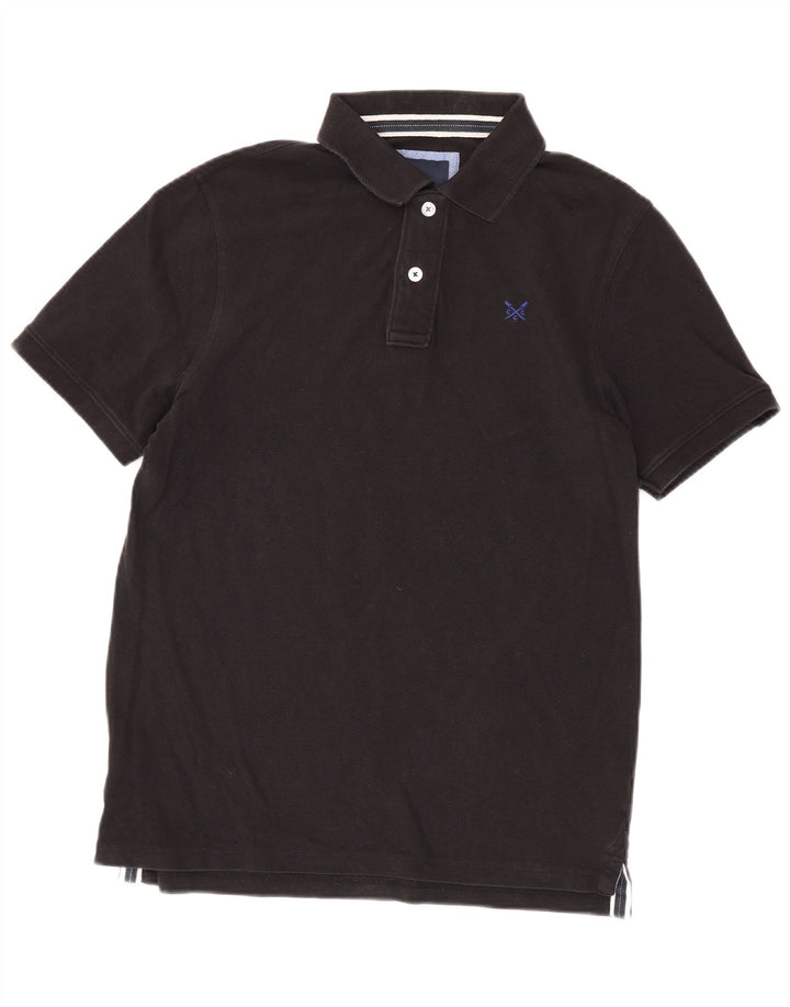 Crew Clothing Muška polo majica Srednje crni pamuk
