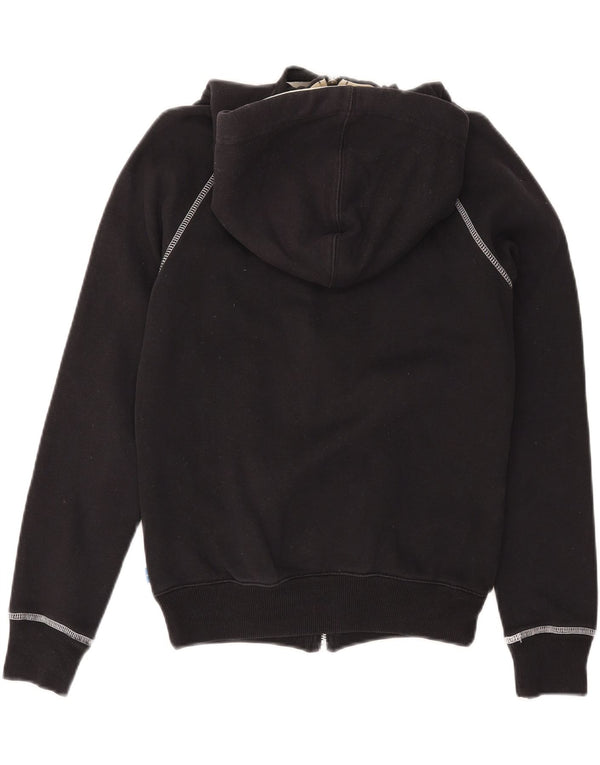 ADIDAS Ženska majica s kapuljačom s kapuljačom UK 10 Mali crni pamuk