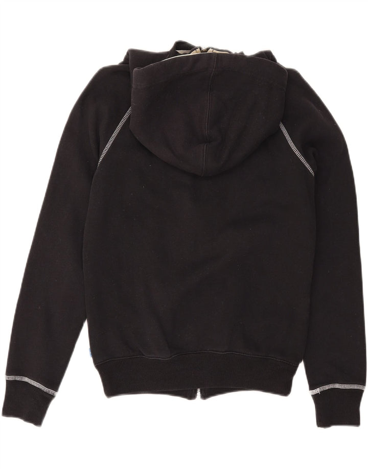 ADIDAS Ženska majica s kapuljačom s kapuljačom UK 10 Mali crni pamuk