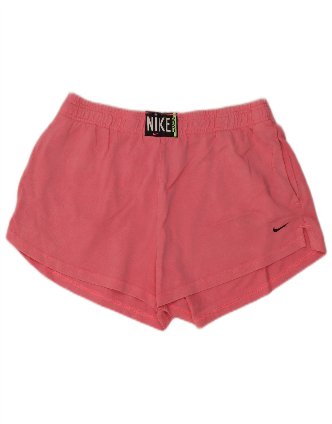 Nike ženske sportske kratke hlače UK 14 srednje ružičasti pamuk