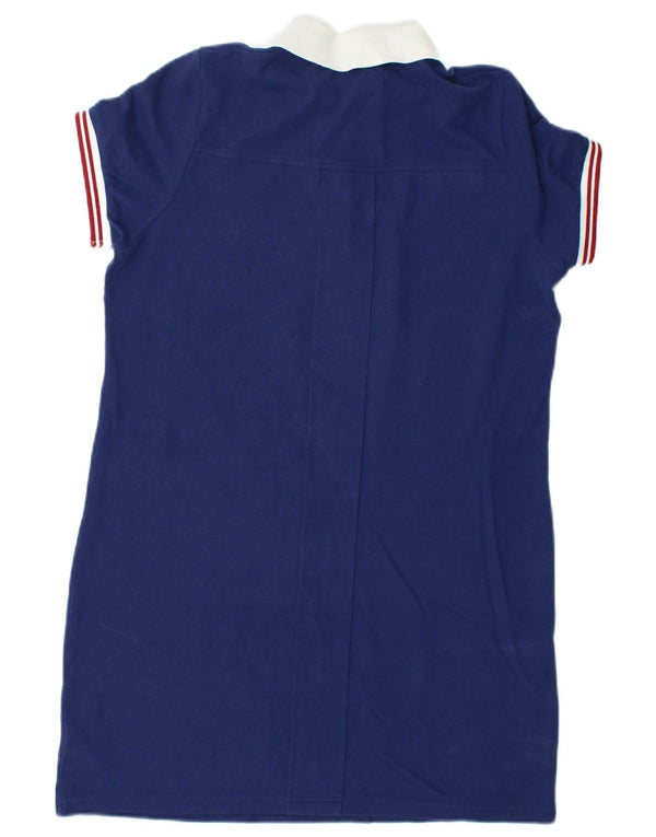 Fred Perry ženska polo haljina UK 12 srednje tamnoplava pamuk u blokovima