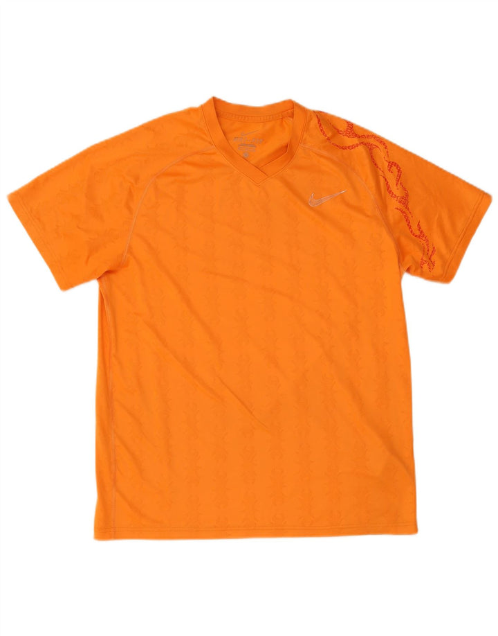 Nike Muška majica kratkih rukava Medium Orange Paisley poliester