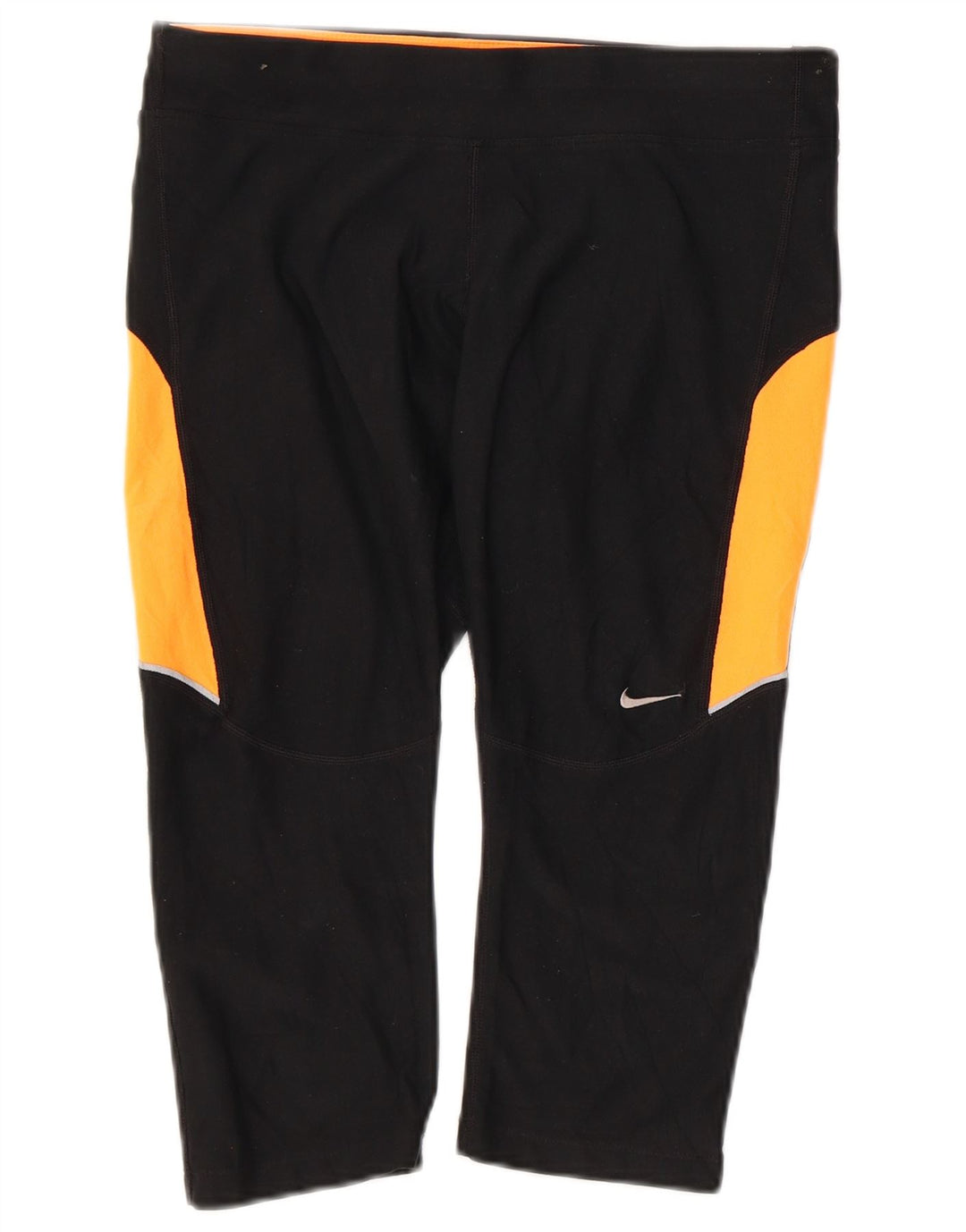 NIKE ženske Dri Fit Capri tajice UK 14 srednje crne boje