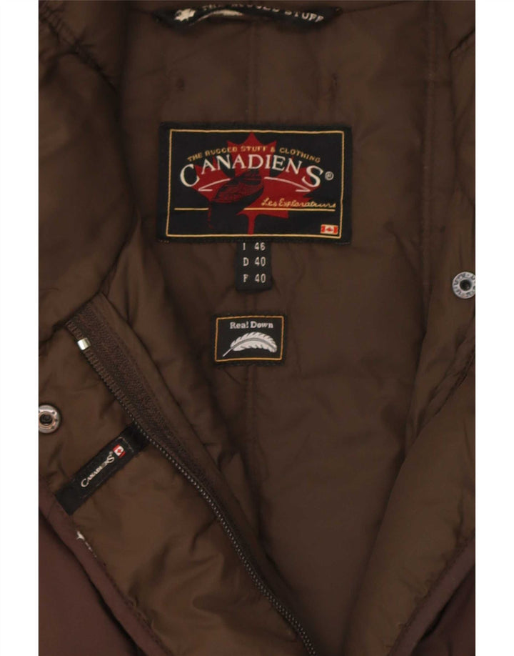 Canadiens ženski podstavljeni kaput IT 46 Large Brown