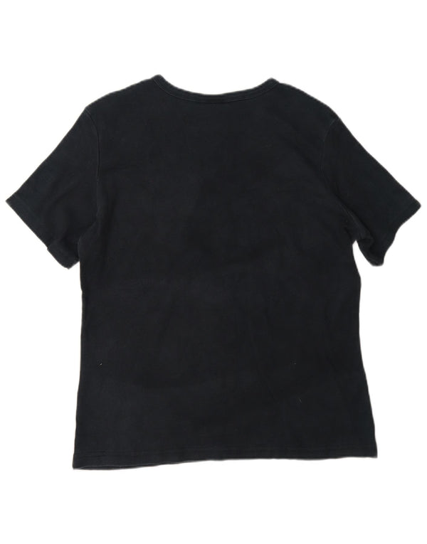 Carhartt ženska majica kratkih rukava UK 16 Large tamnoplavi pamuk