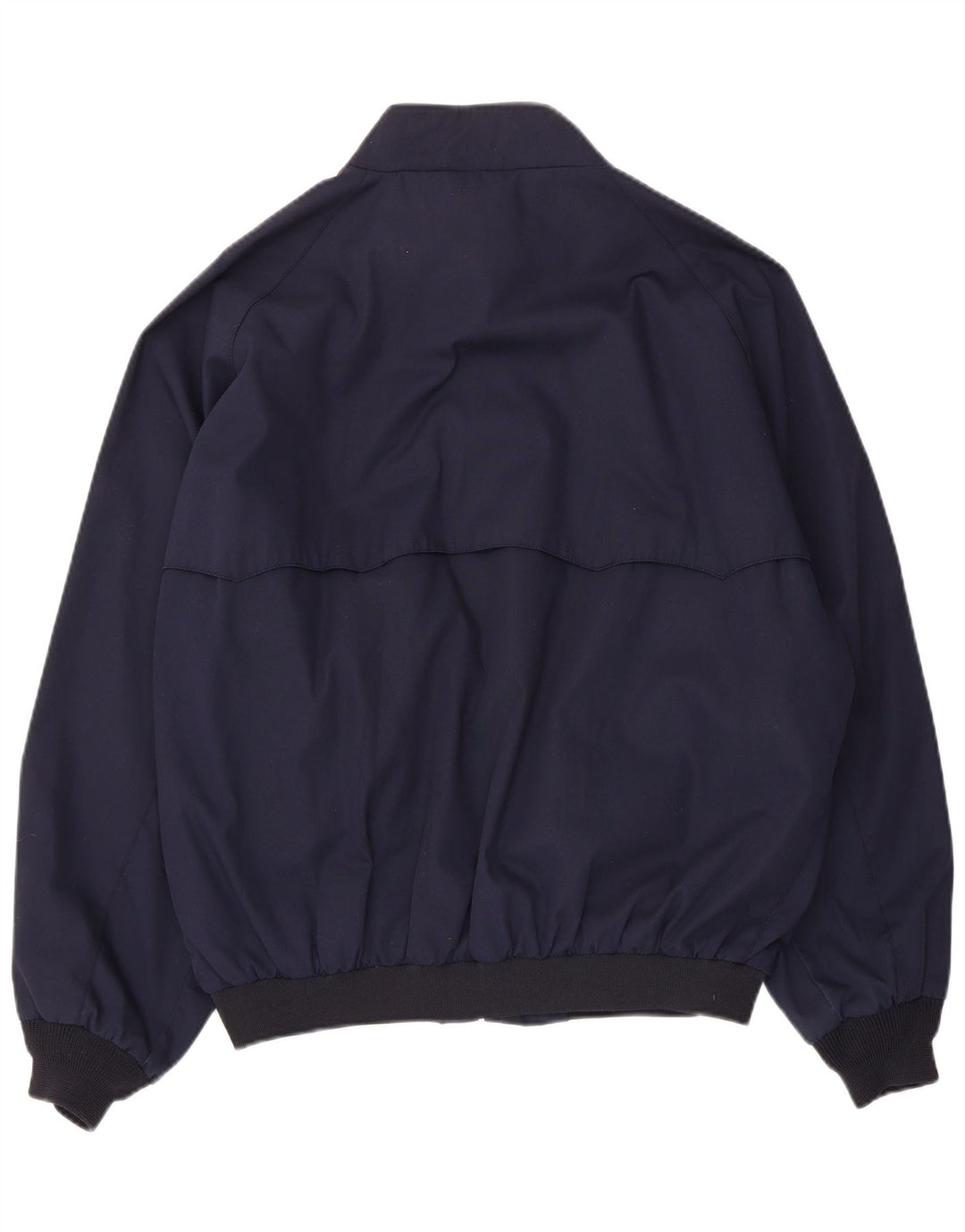 Vintage muška bomber jakna UK 42 XL tamnoplavi poliester