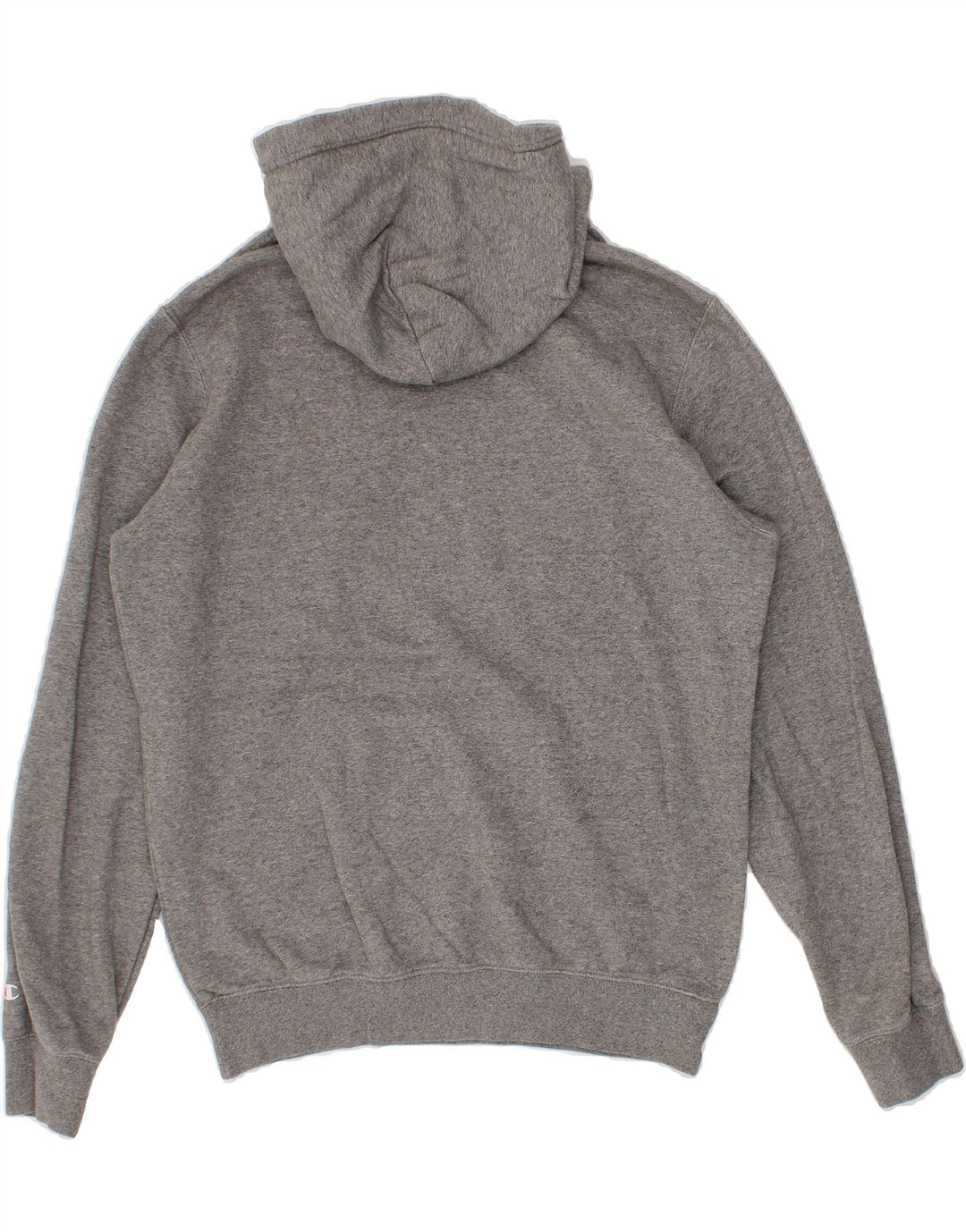 CHAMPION Mens Graphic Hoodie Jumper Medium Grey Cotton Vintage Champion and Second-Hand Champion from Messina Hembry 