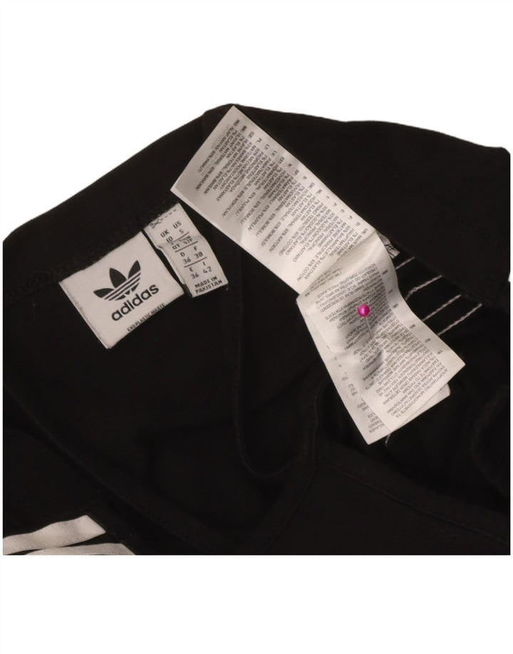 Adidas ženska majica s halterima UK 10 mala crna pamuk