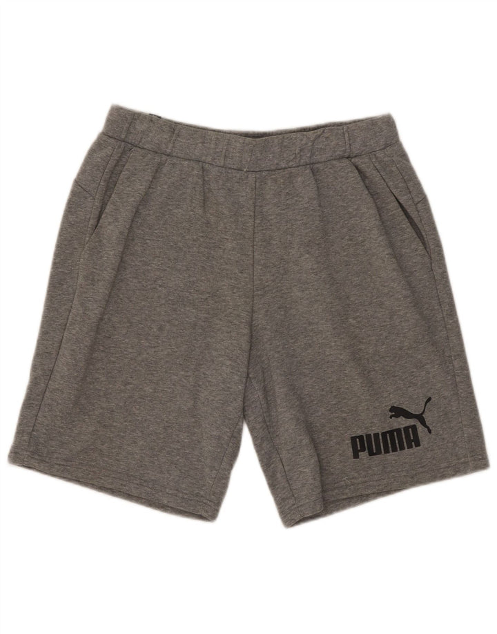 Puma muške kratke sportske hlače srednje sive boje s pjegama