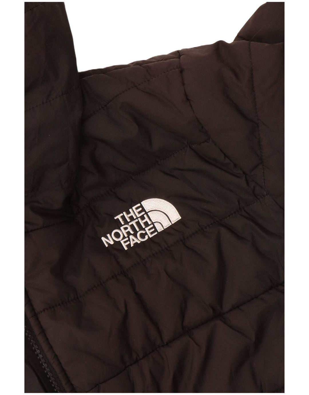 Podstavljena jakna s kapuljačom THE NORTH FACE 11-12 godina crna