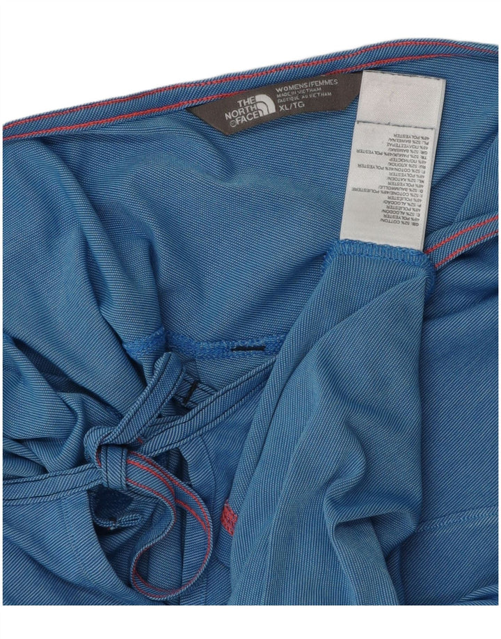 THE NORTH FACE Womens Top Long Sleeve UK 18 XL Blue Cotton