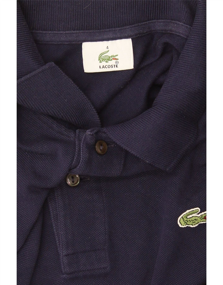 Lacoste muška polo majica veličine 4, srednje tamnoplavi pamuk