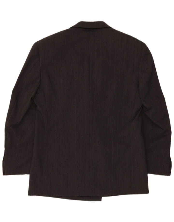 MISSONI muška jakna s dvostrukim kopčanjem Uomo IT 50 velike sive pruge