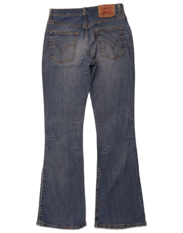 LEVI'S Ženske 525 Bootcut traperice W30 L32 Plavi pamuk