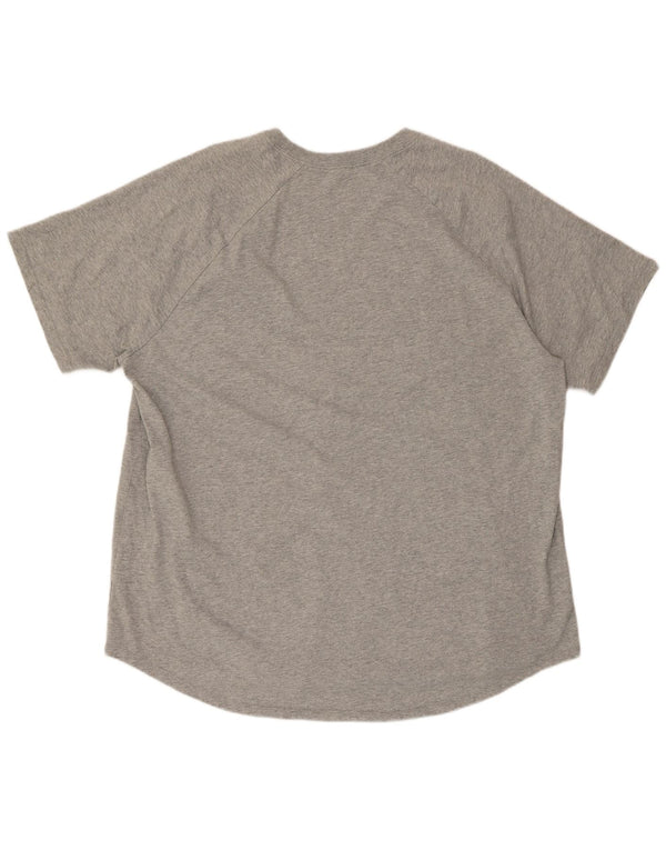 Nike Muška majica kratkih rukava Regular Graphic Top 2XL sivi pamuk