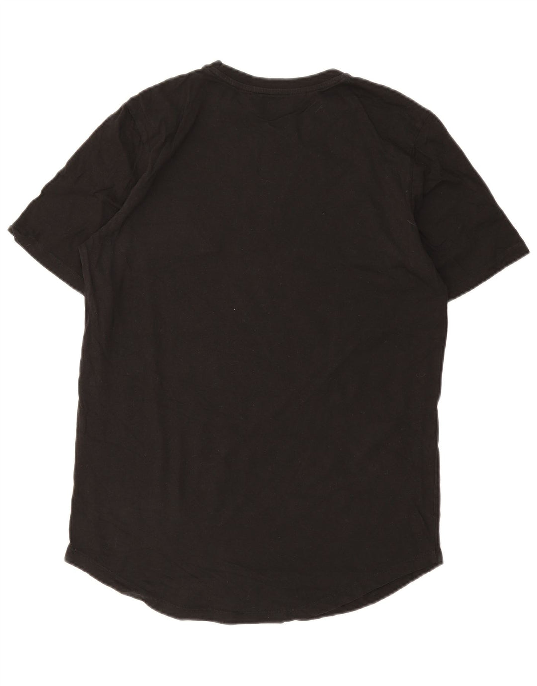 Jack & Jones muška majica kratkih rukava srednji crni pamuk