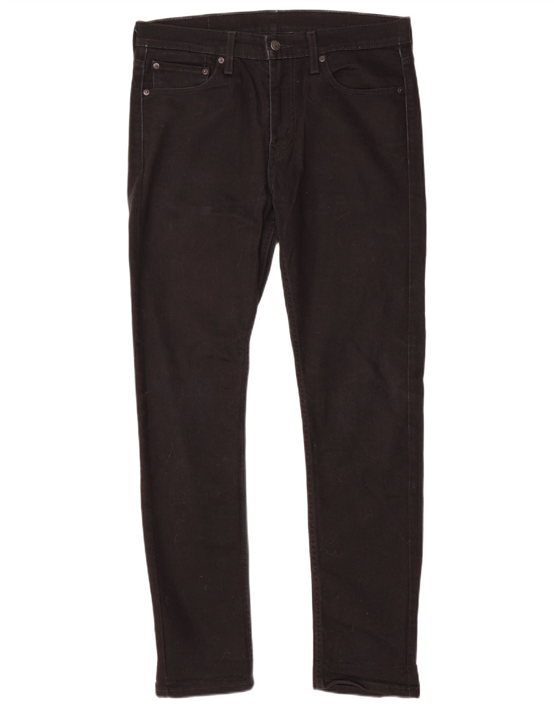 Levi's muške uske traperice W32 L32 crni pamuk