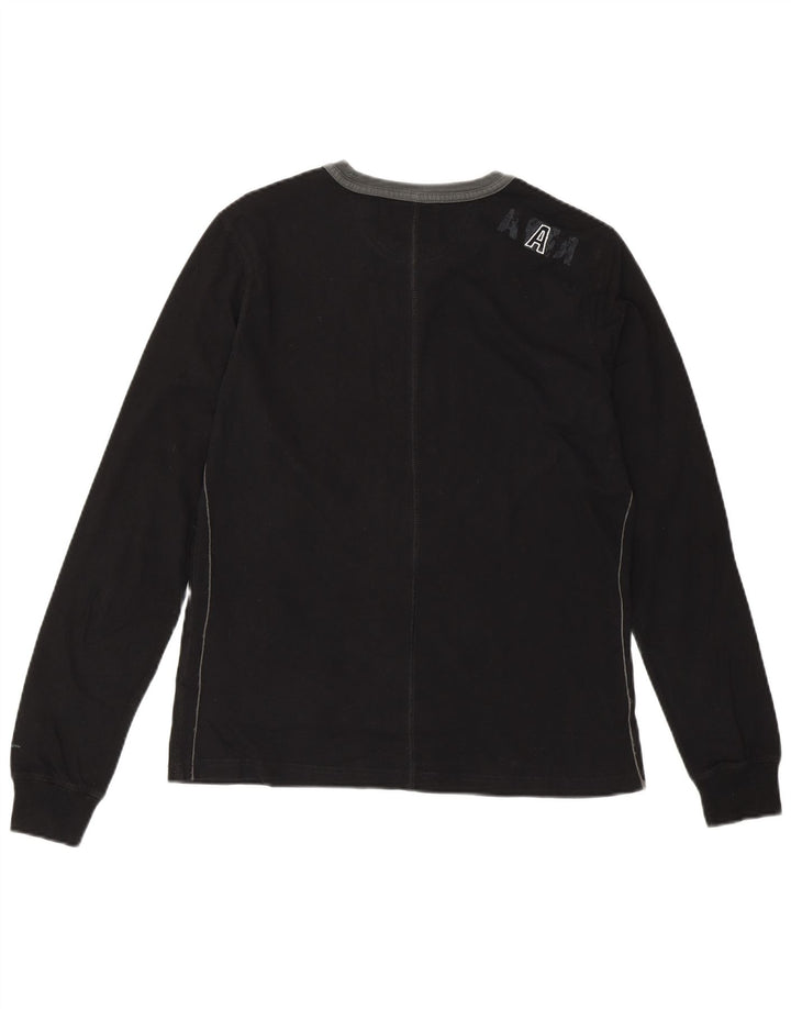 CHAMPION Ženska majica kratkih rukava Heritage Fit UK 14 Veliki crni pamuk