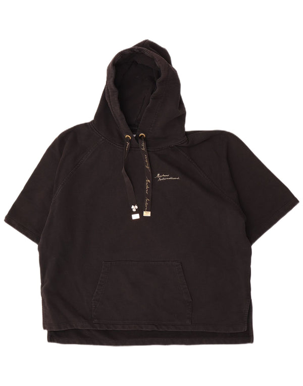 Barbour ženska majica s kapuljačom kratkih rukava UK 14 velika crna