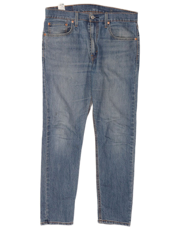 Levi's muške 512 uske sužene traperice W33 L30 plavi pamuk
