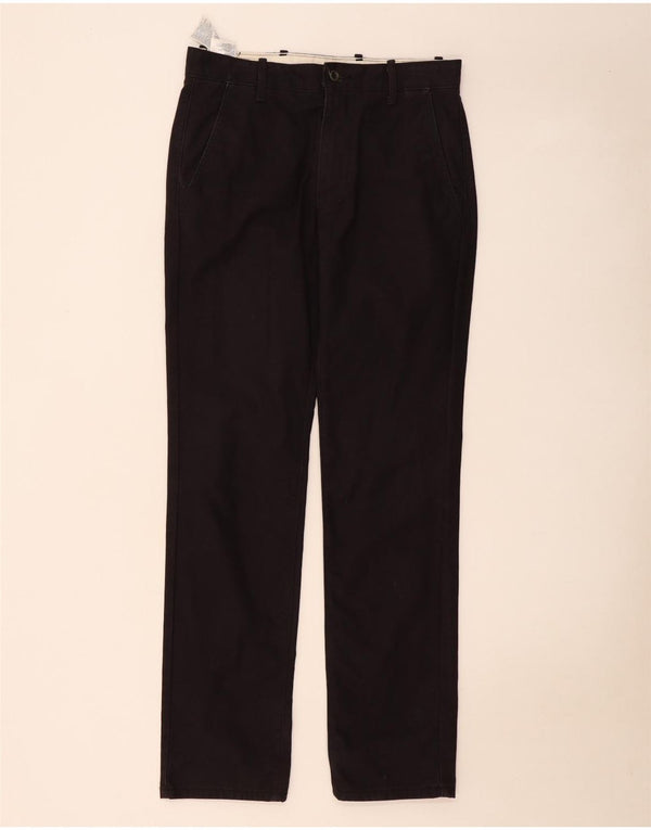 Levi's muške ravne chino hlače W30 L34 crni pamuk