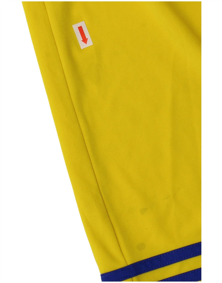 Adidas muške sportske kratke hlače Climalite, veliki žuti poliester