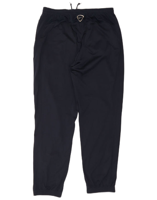 Nike Mens Dri Fit Trenirka Hlače Joggers Large Navy Blue Poliester
