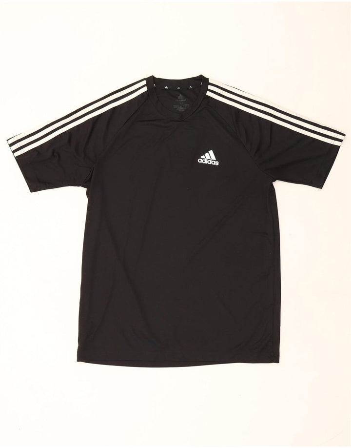 Adidas muška Aeroready majica kratkih rukava srednji crni poliester