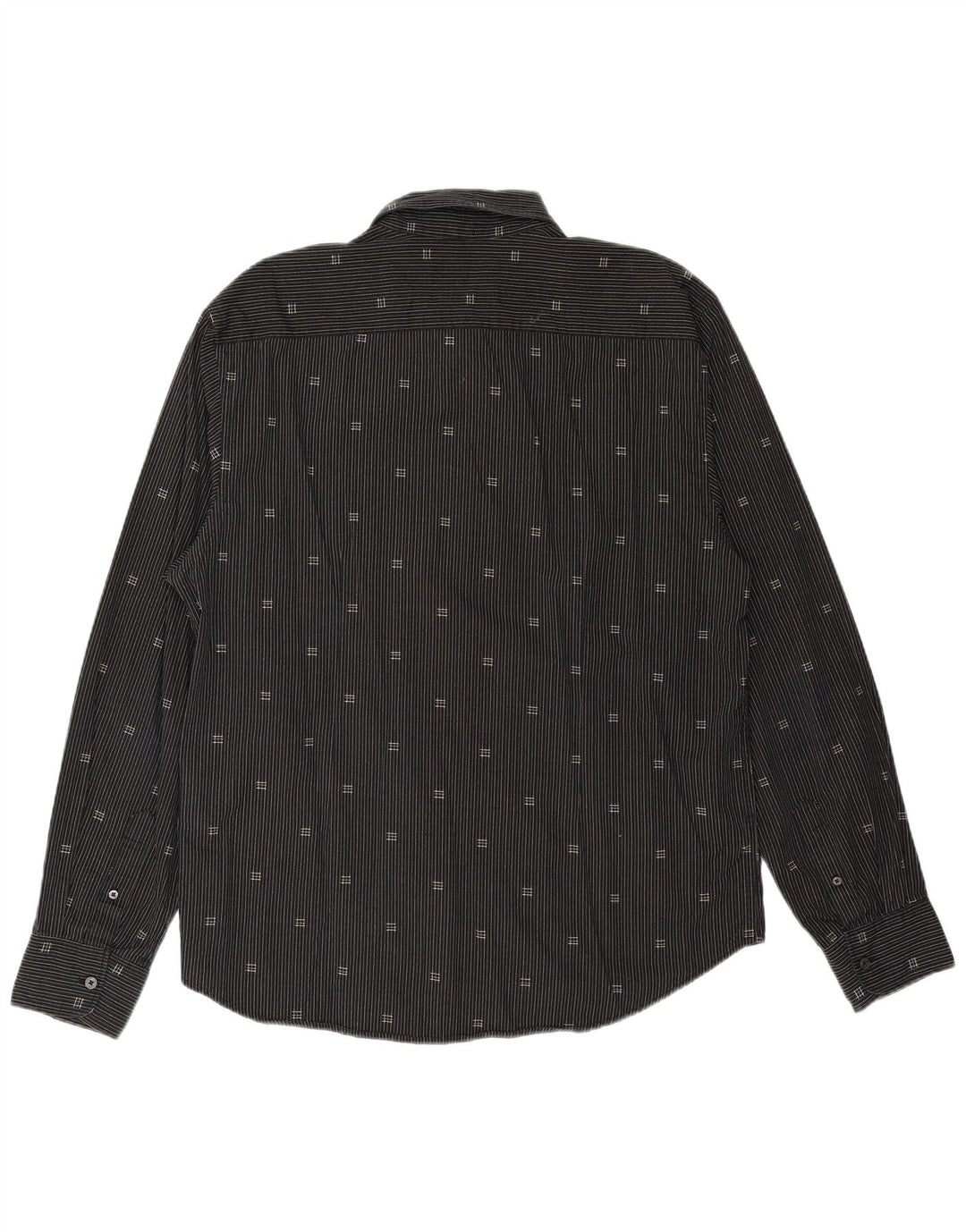 TOM TAILOR Muška košulja XL, pamuk s crnim prugama