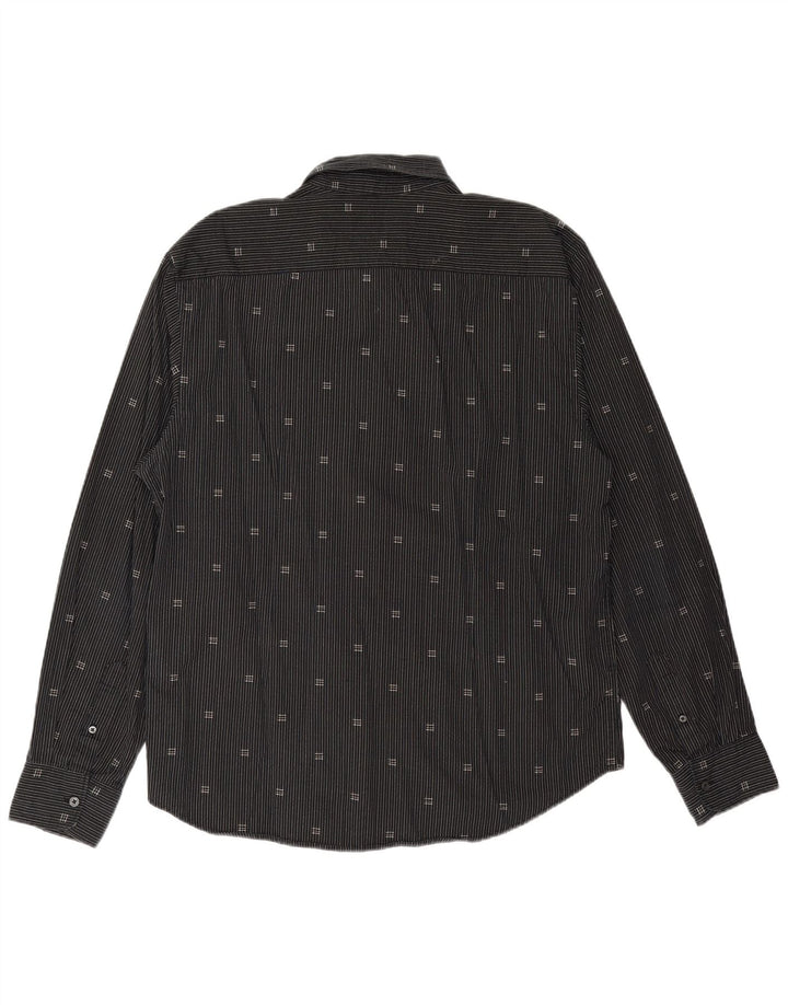 TOM TAILOR Muška košulja XL, pamuk s crnim prugama