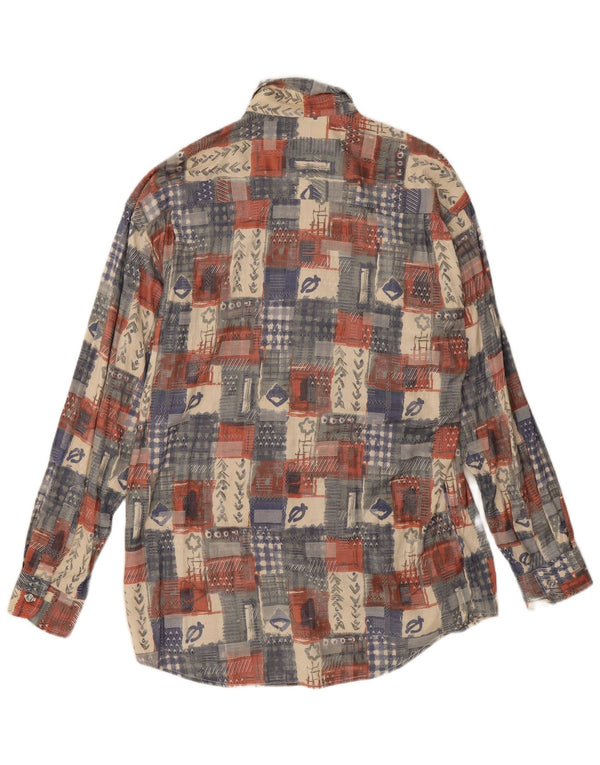 Canda muška košulja veličina 41/42 16 1/2 velika raznobojna patchwork viskoza
