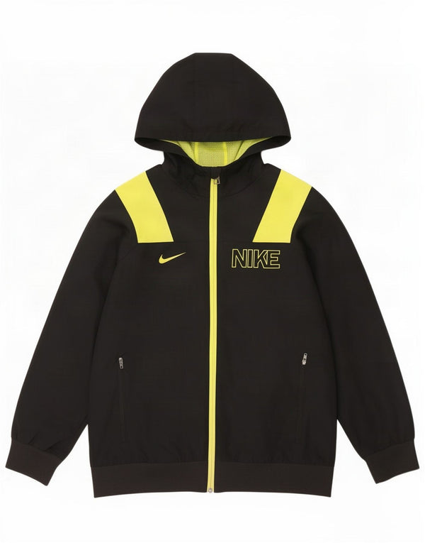 Nike Boys Graphic Trenirka Gornja jakna 12-13 Years Large Black Colourblock