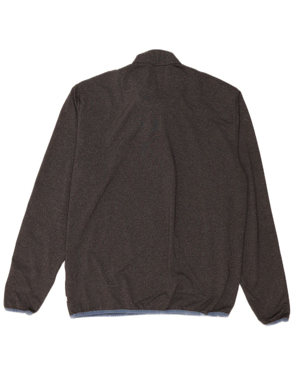 CALVIN KLEIN Muška trenirka s patentnim izrezom, gornji dio XL sivog poliestera