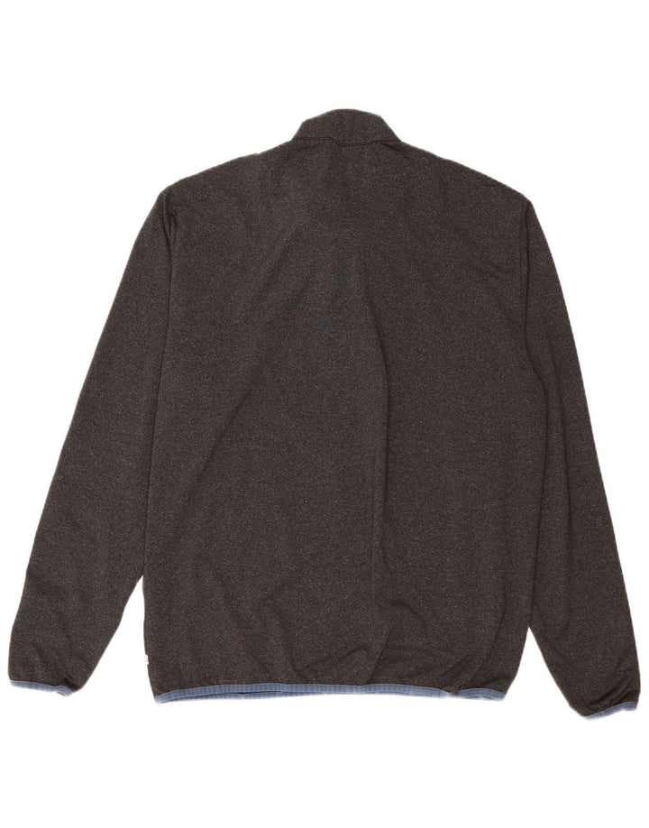 CALVIN KLEIN Muška trenirka s patentnim izrezom, gornji dio XL sivog poliestera