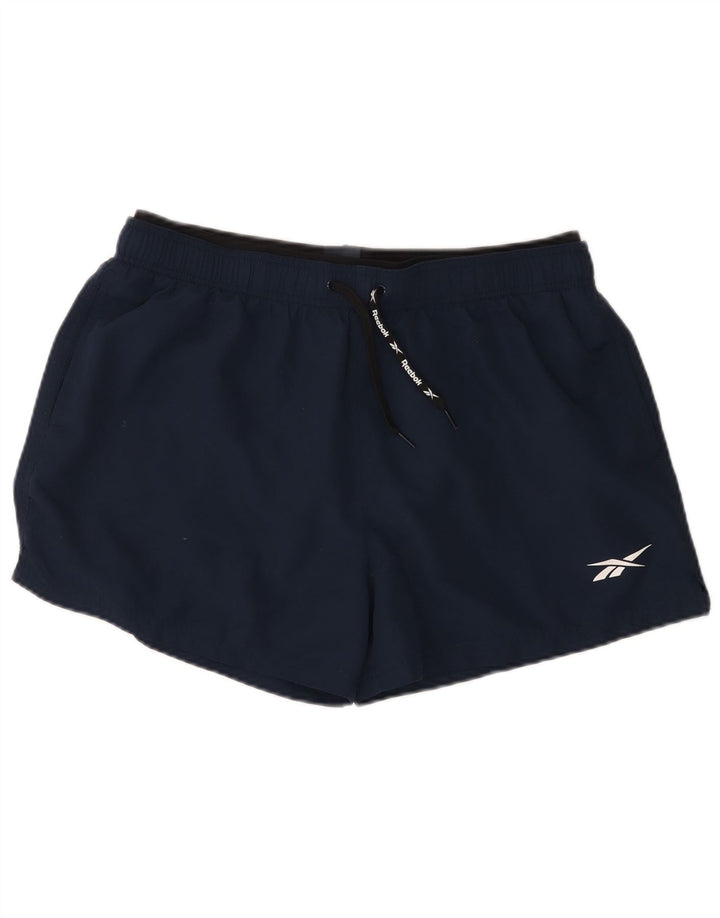 Reebok muške kratke hlače za plivanje XL tamnoplavi poliester