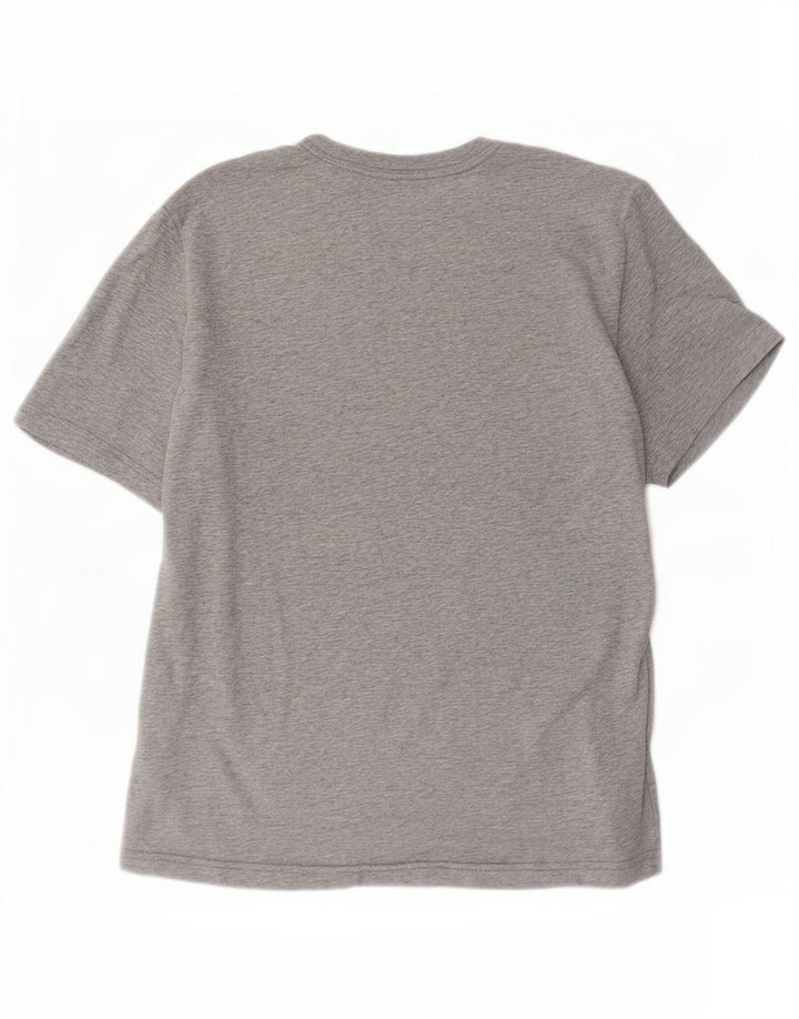 Nike Dri Fit majica kratkih rukava, mali sivi pamuk