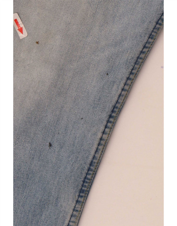 Levi's ženske 501 ravne traperice W29 L31 plavi pamuk