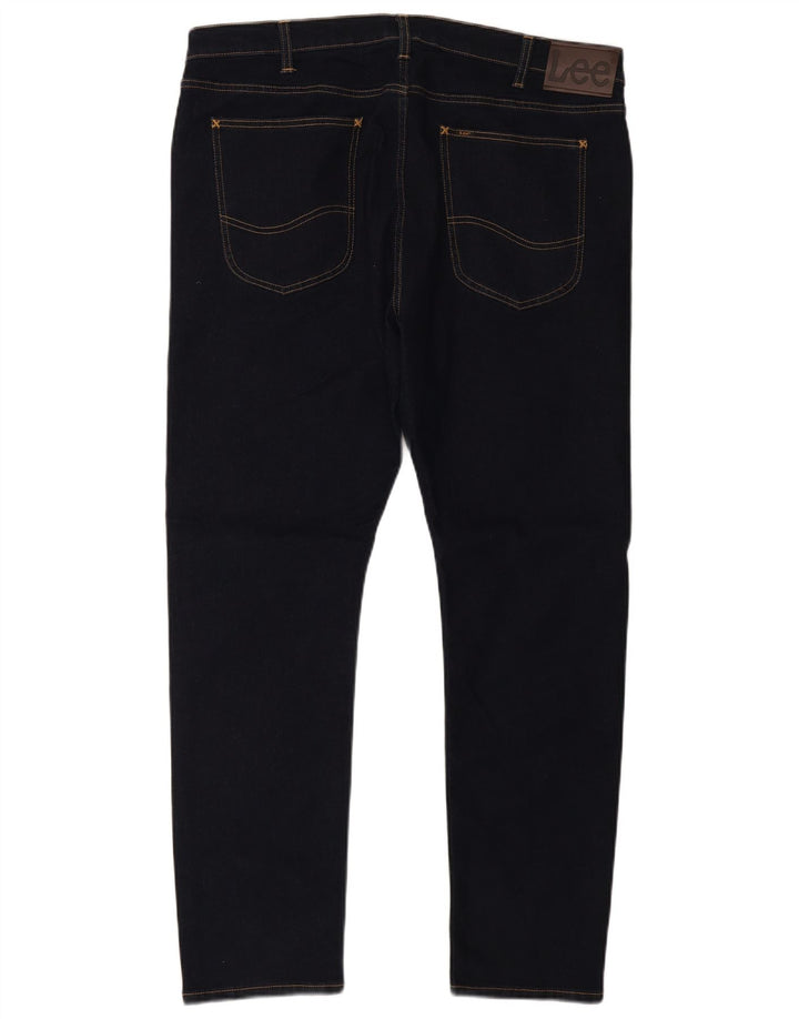Lee Mens Luke Slim Jeans W40 L32 tamnoplavi pamuk