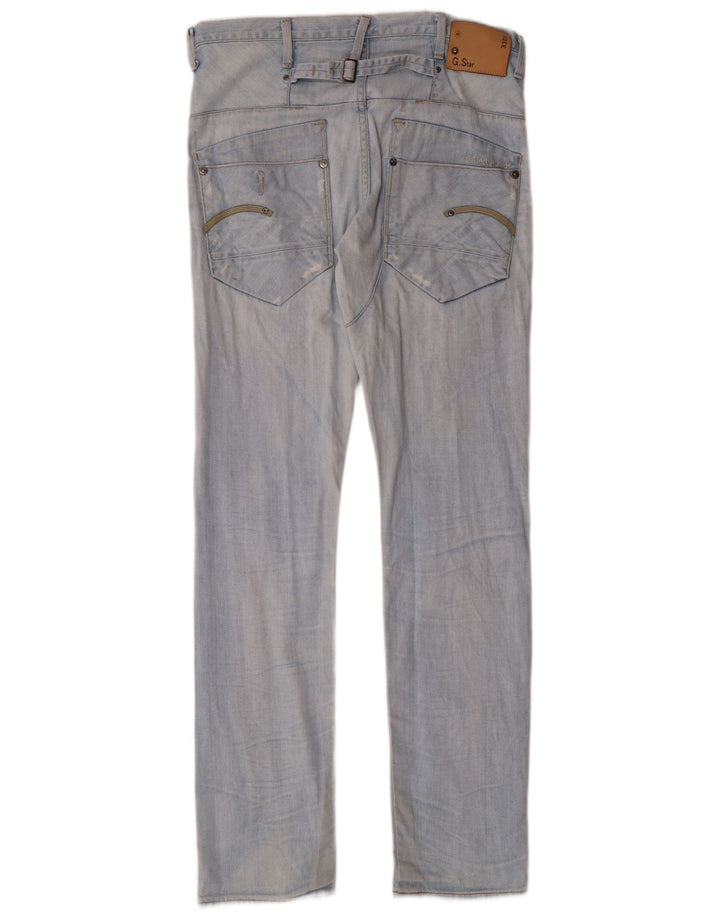 G-STAR muške 3301 uske traperice W32 L34 plavi pamuk