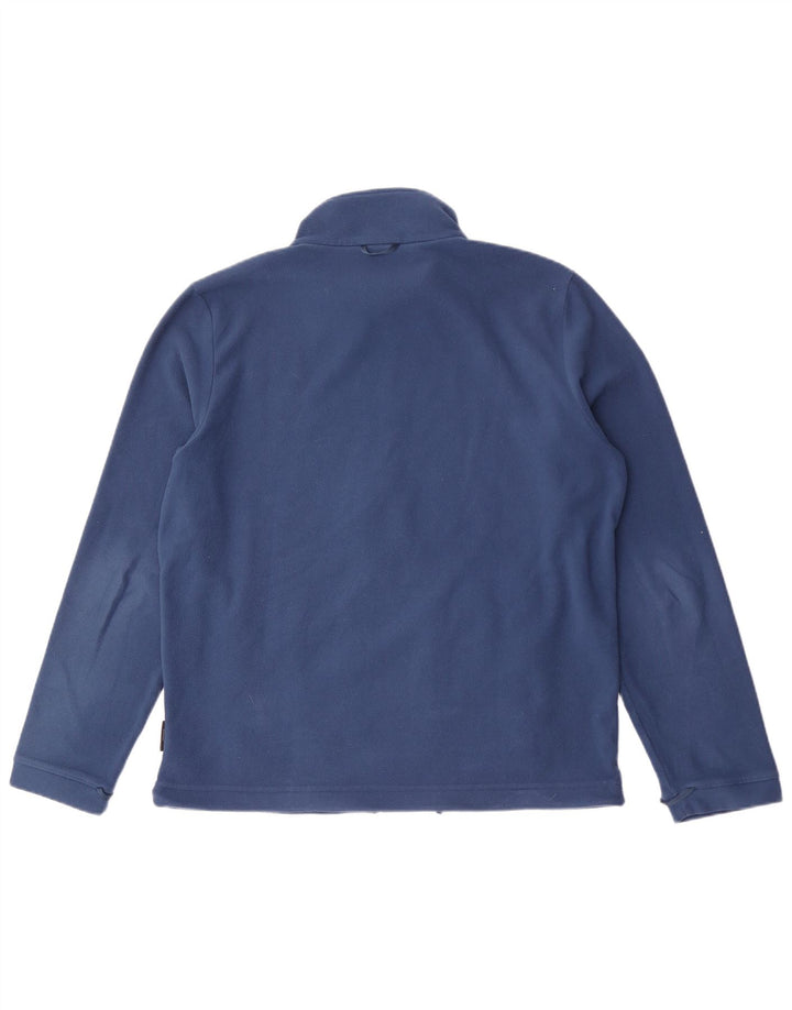 Jack Wolfskin muška flis jakna UK 42 veliki plavi poliester