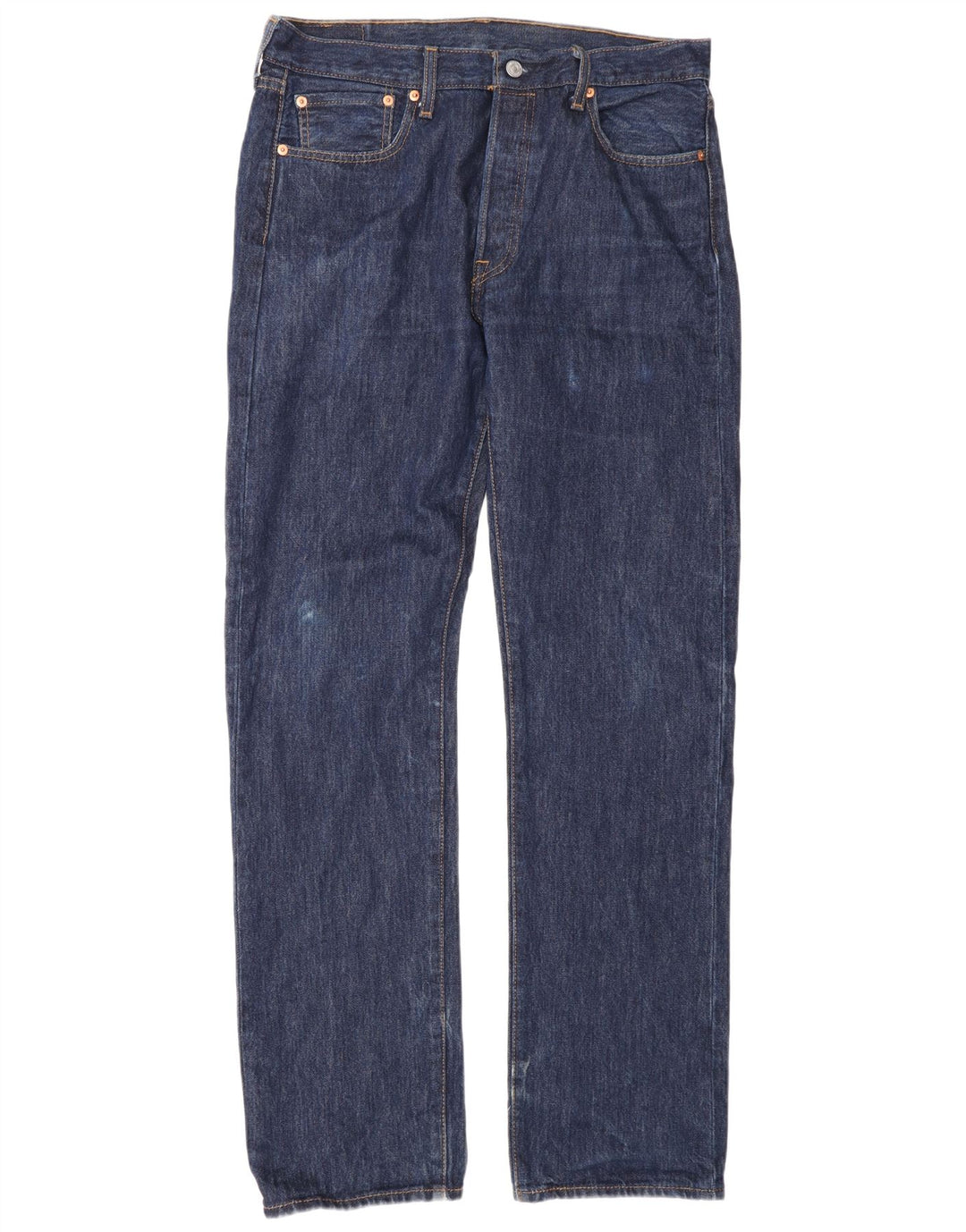 Levi's muške 501 ravne traperice W33 L34 plavi pamuk