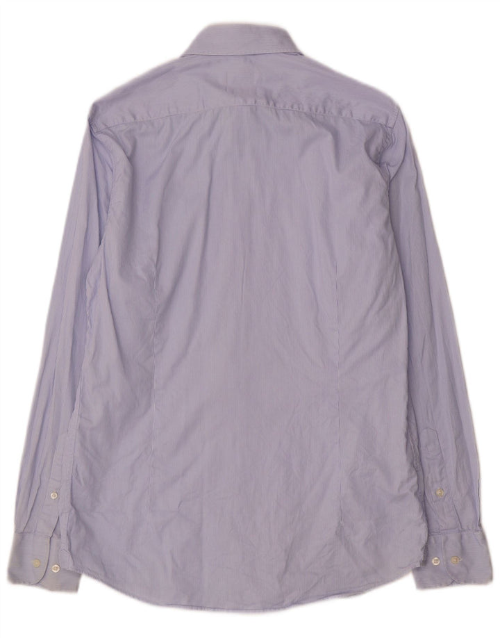 Massimo Dutti muška košulja veličina 39 15 1/2 srednje plave pruge