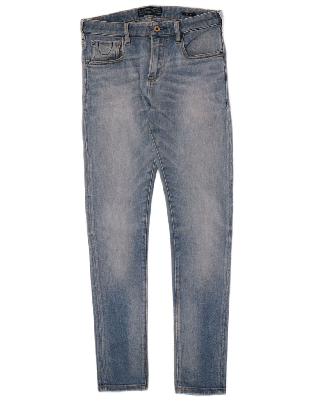 Scotch & Soda Ženske uske traperice W29 L32 Plavi pamuk