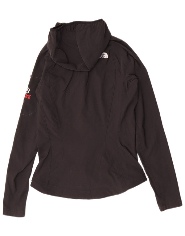 The North Face ženski pulover s kapuljačom s patentnim zatvaračem UK 10 Mali crni najlon