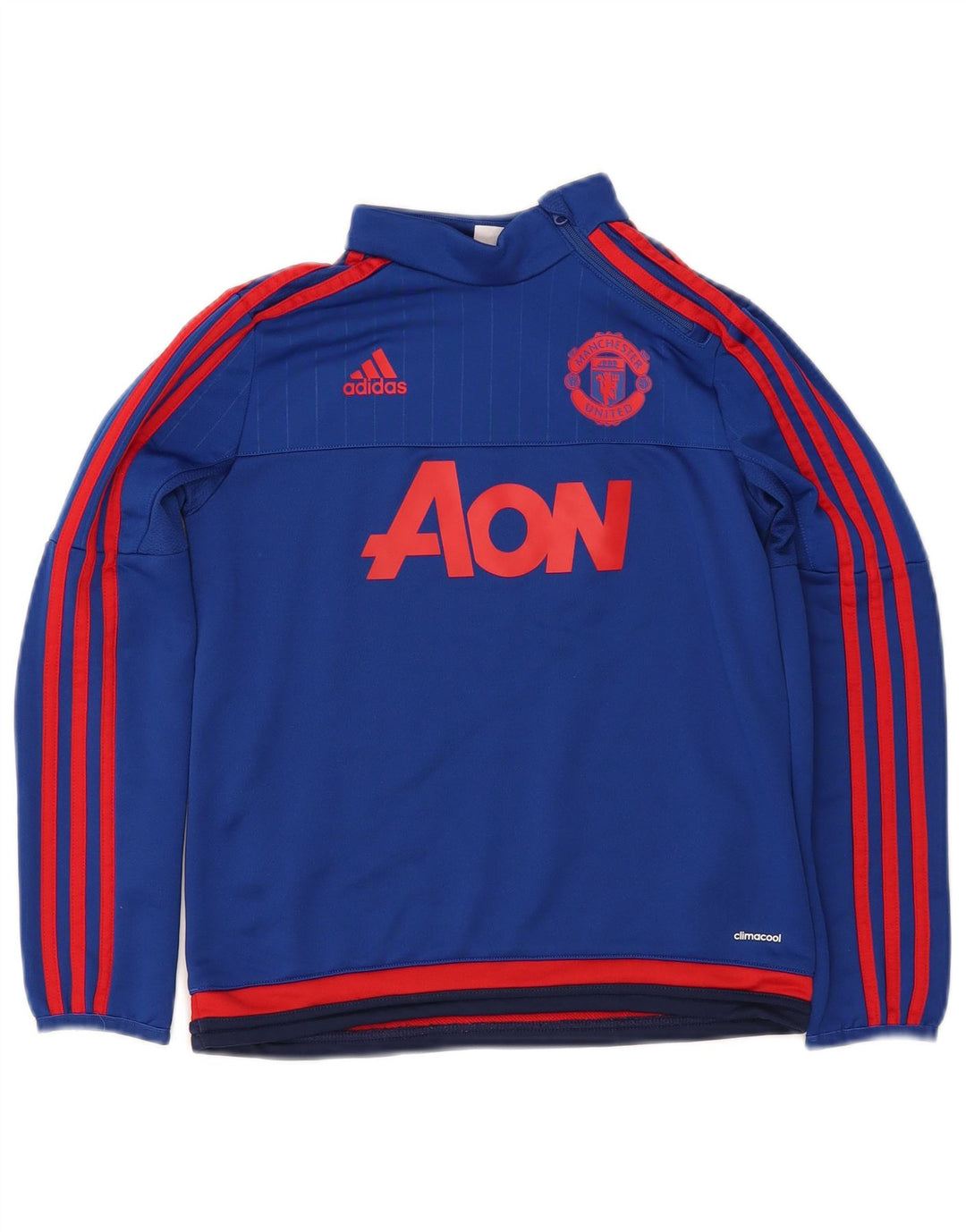 ADIDAS Boys Climacool Graphic Pulover Trenirka Top 9-10 Years Blue