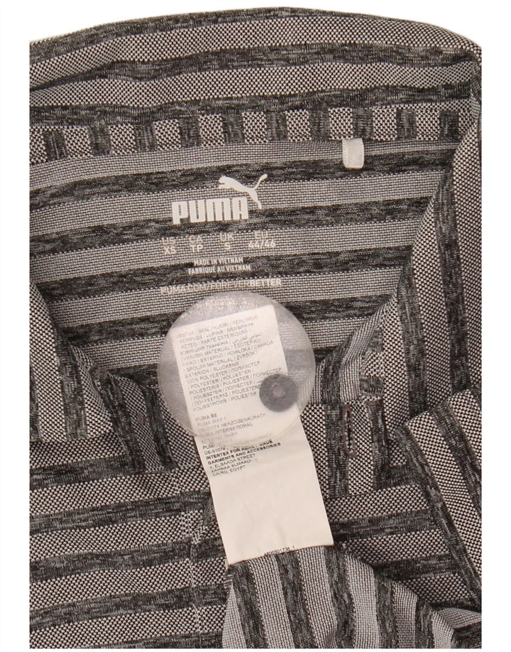 Puma muška polo majica male sive pruge od poliestera