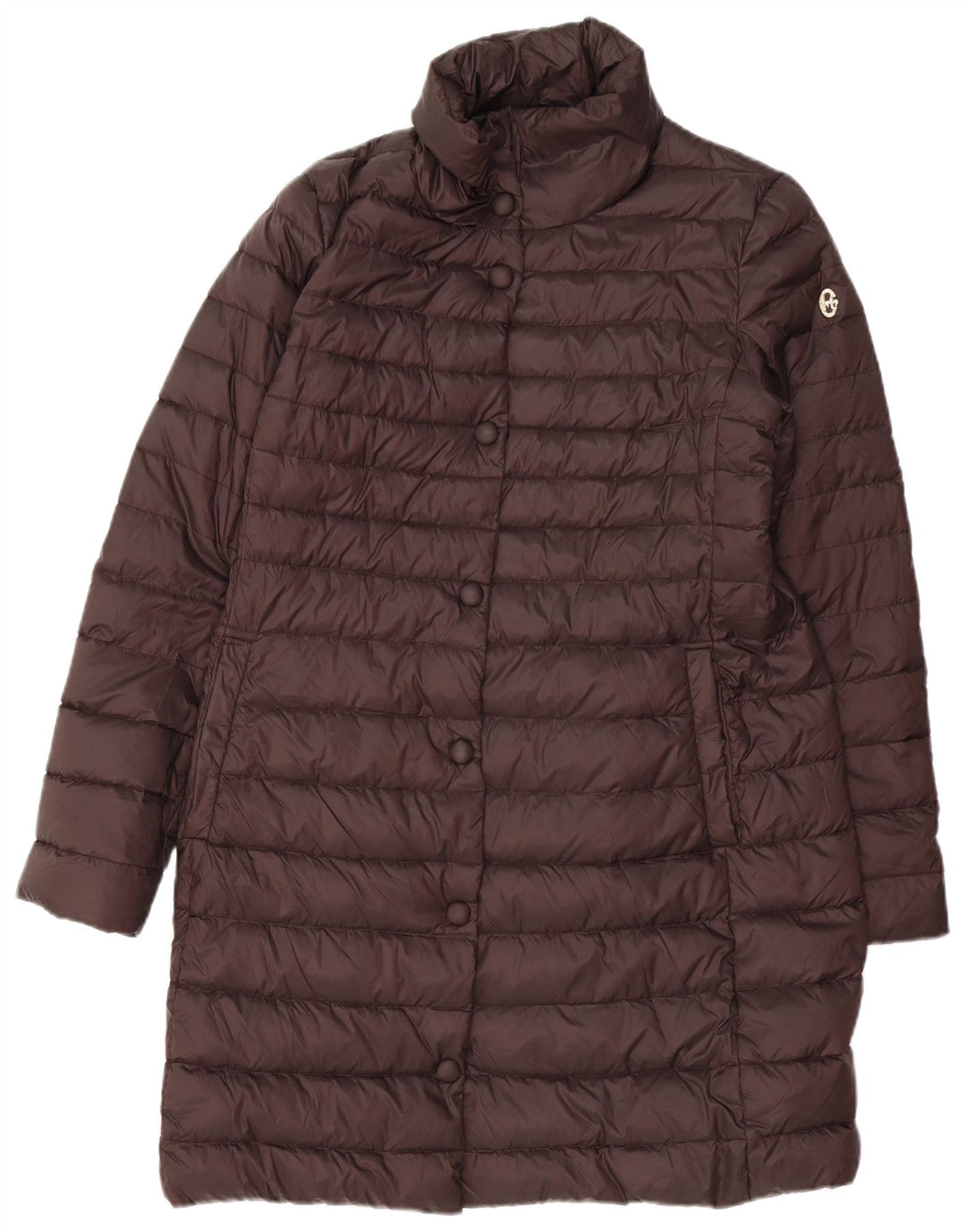 CONTE OF FLORENCE Womens Padded Coat IT 48 XL Brown Vintage Conte of Florence and Second-Hand Conte of Florence from Messina Hembry 